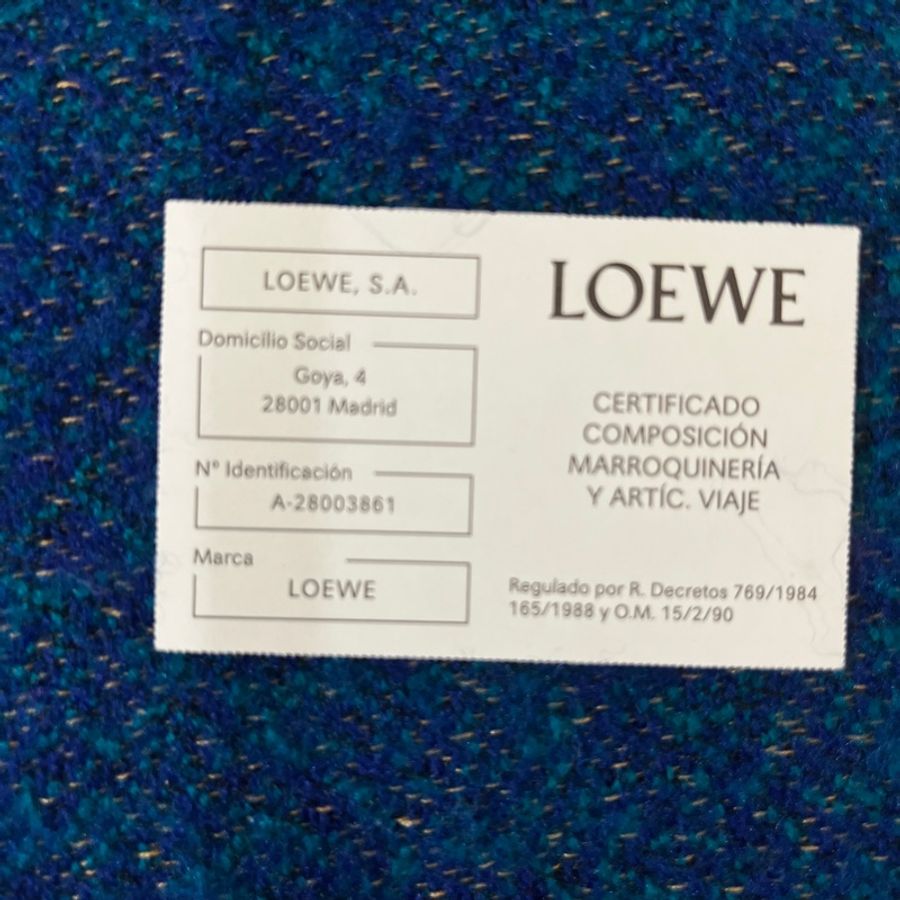 LOEWE 羅威 經典Puzzle 拼圖小牛皮Anagram 立體壓紋拉鍊零錢卡片夾-11