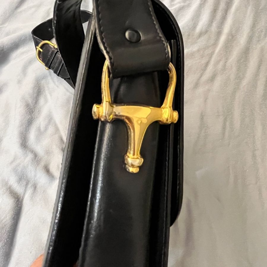 老CELINE 深色牛仔布料,少見絕版-9