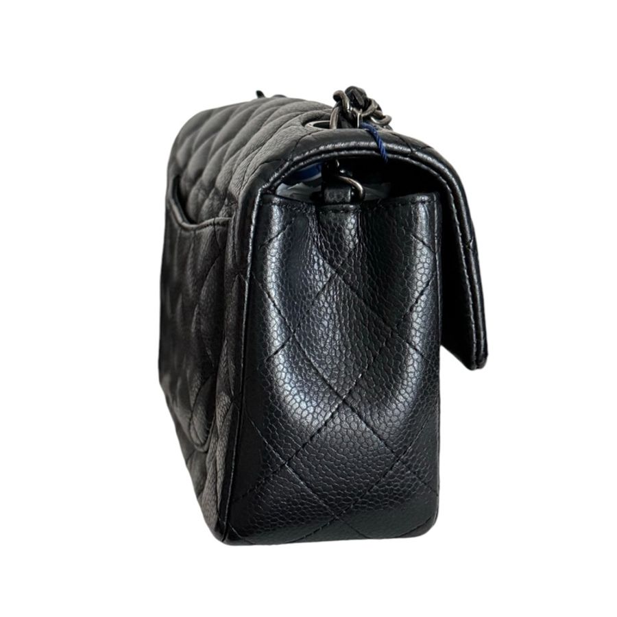 Chanel Caviar 20cm 大Mini 復古銀扣-1