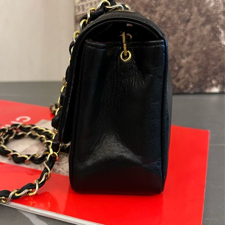 🩵Chanel Diana bag / 小號 Flag bag/ Vintage bag lv-3