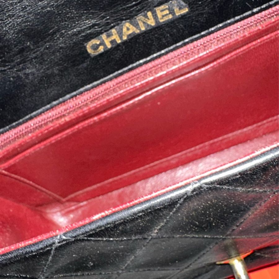 🩵Chanel Diana bag / 小號 Flag bag/ Vintage bag lv-18