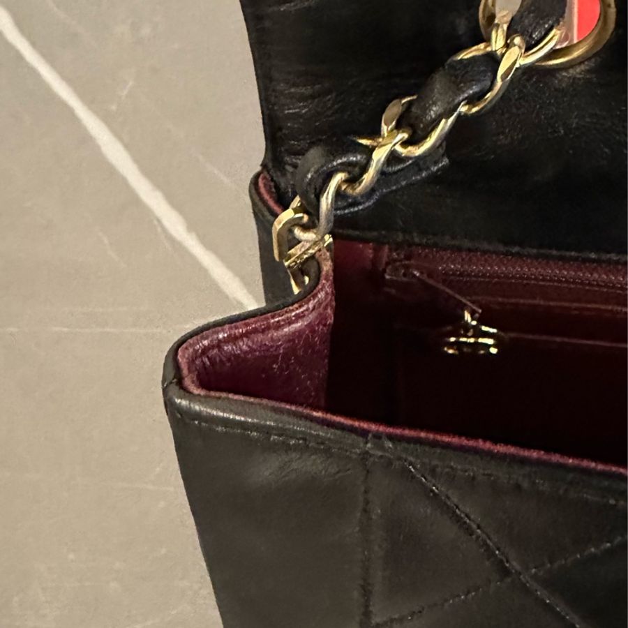 🩵Chanel Diana bag / 小號 Flag bag/ Vintage bag lv-22