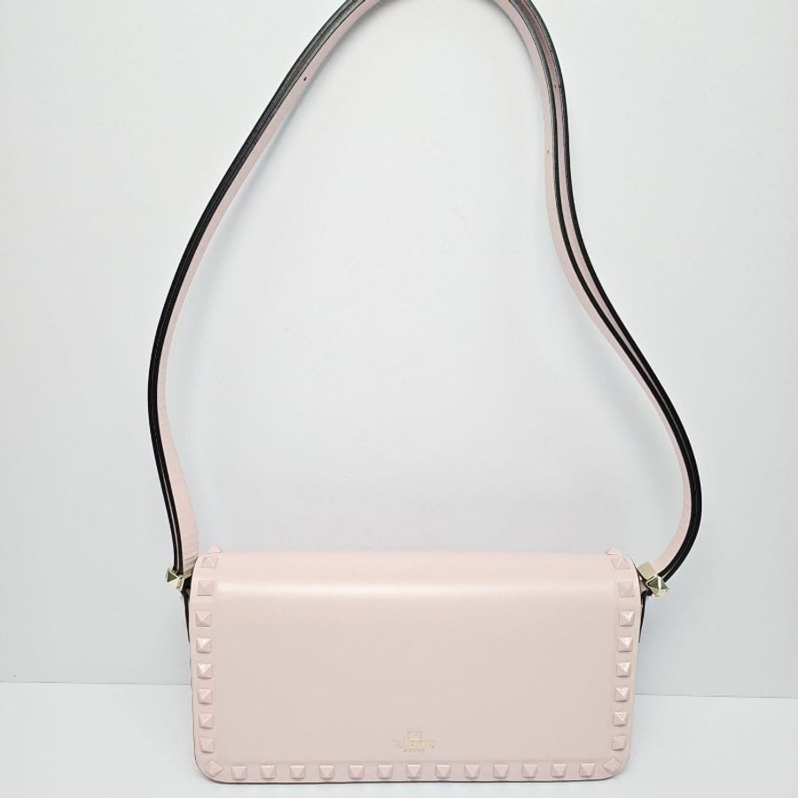 Valentino - Rockstud 23 Shoulder Bag粉紅色-2