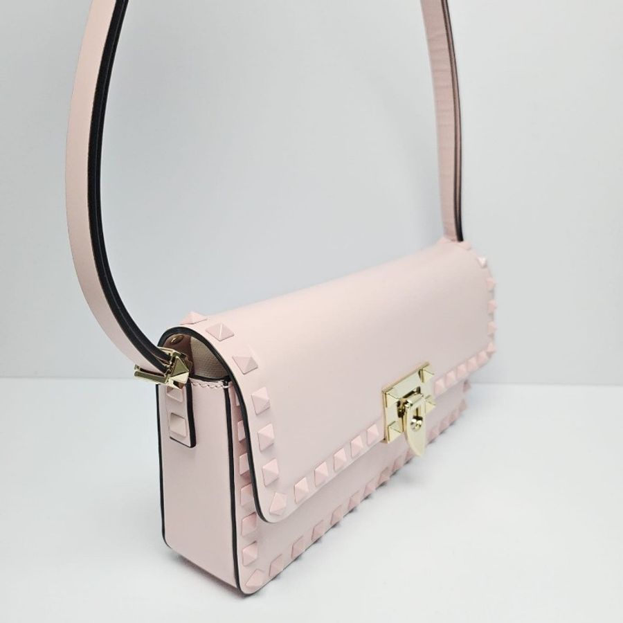 Valentino - Rockstud 23 Shoulder Bag粉紅色-3