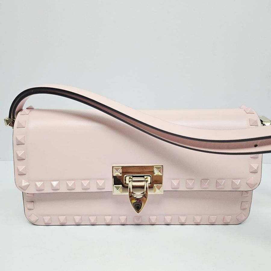 Valentino - Rockstud 23 Shoulder Bag粉紅色-6