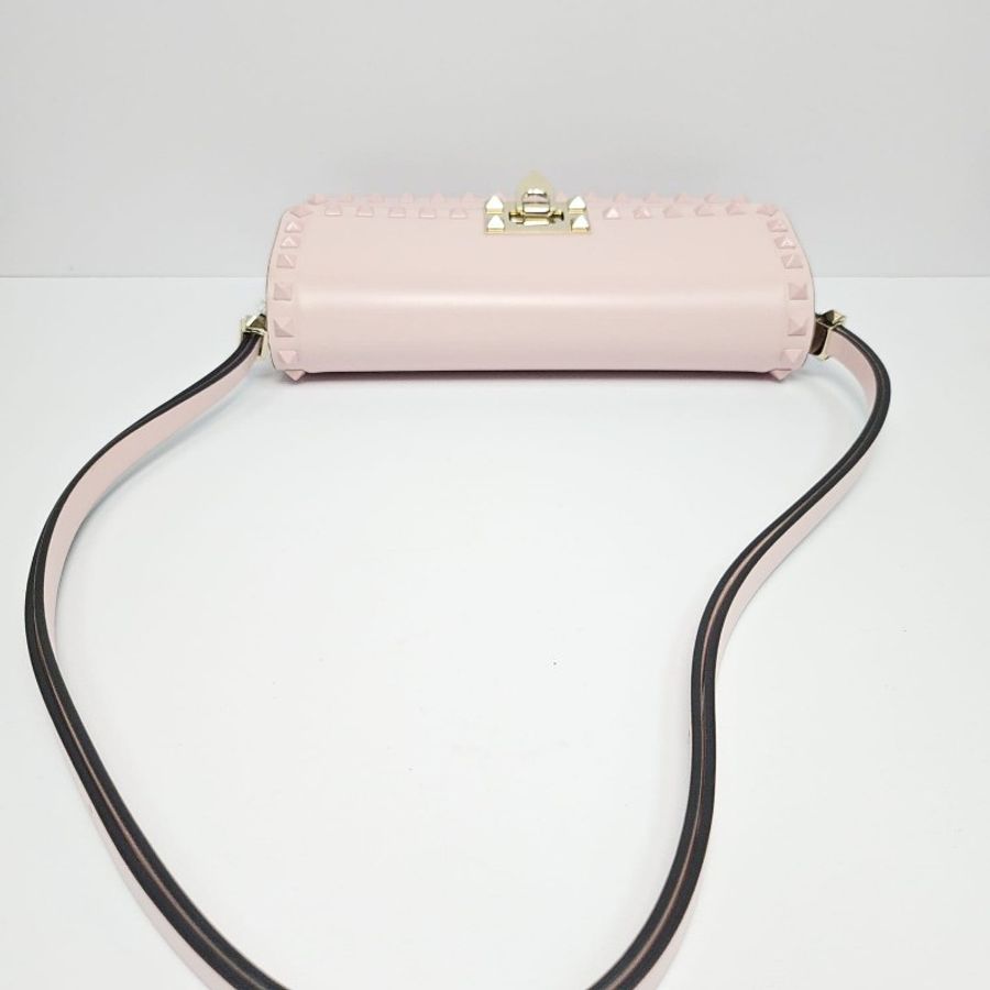 Valentino - Rockstud 23 Shoulder Bag粉紅色-9