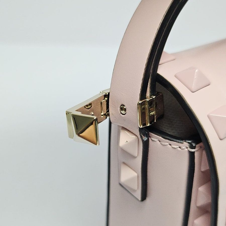 Valentino - Rockstud 23 Shoulder Bag粉紅色-10