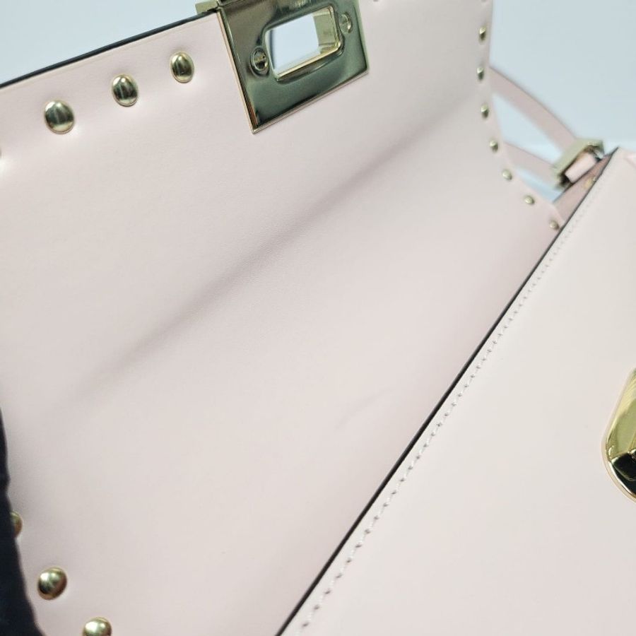 Valentino - Rockstud 23 Shoulder Bag粉紅色-16