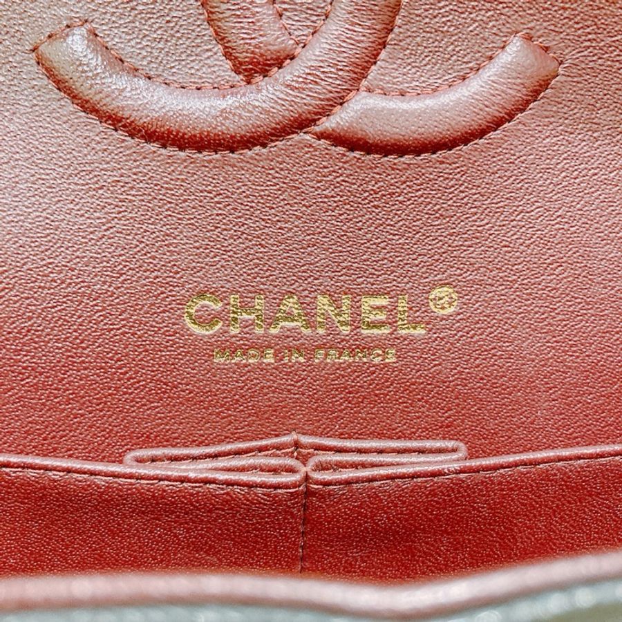 Chanel Classic Flap Bag 25cm TW3764 香奈兒 經典翻蓋25厘米單邊包 荔枝皮黑色金扣-9