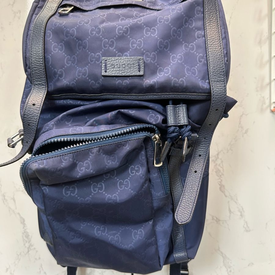 Gucci尼龍後背包-0