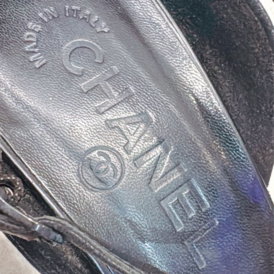 ▪️Chanel▪️顯瘦長腿！高跟羅馬涼鞋 38號-8