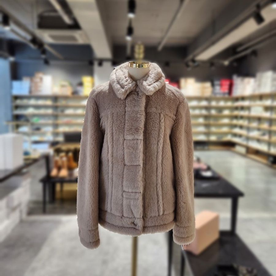 🧧新年特價活動🧧Max Mara 短款 Teddino 泰迪短大衣 - 羊駝毛與羊毛混紡打造的奢華短外套 沙色 EU 38/40/42-9