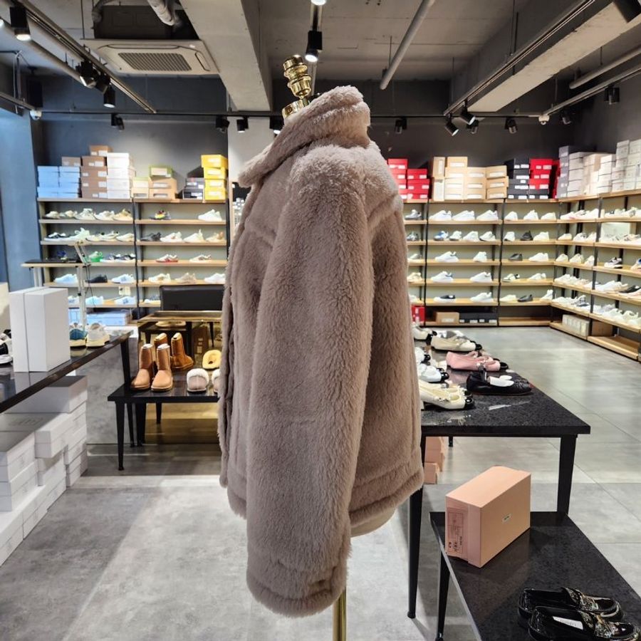 🧧新年特價活動🧧Max Mara 短款 Teddino 泰迪短大衣 - 羊駝毛與羊毛混紡打造的奢華短外套 沙色 EU 38/40/42-11