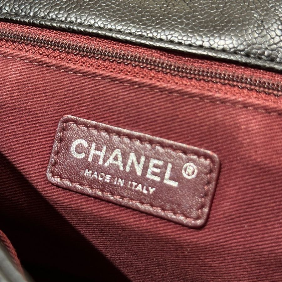 Chanel Cf30黑銀荔枝牛皮雙鏈單蓋🖤🈶標🈶卡-20