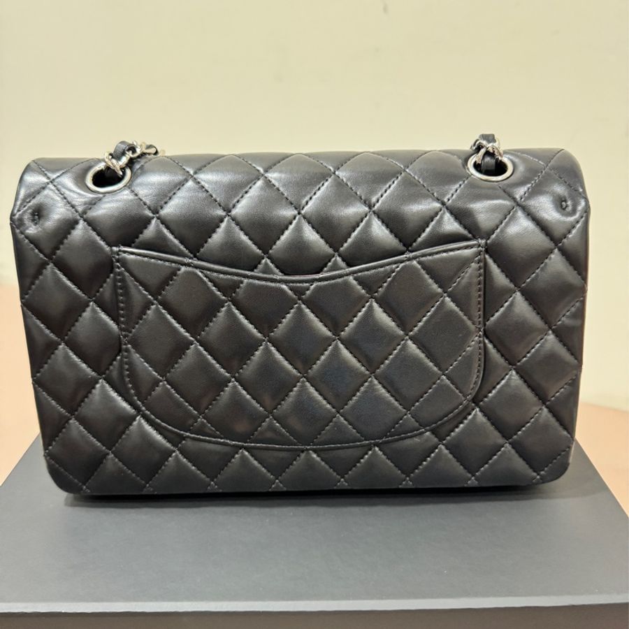 Chanel CF28黑銀-2
