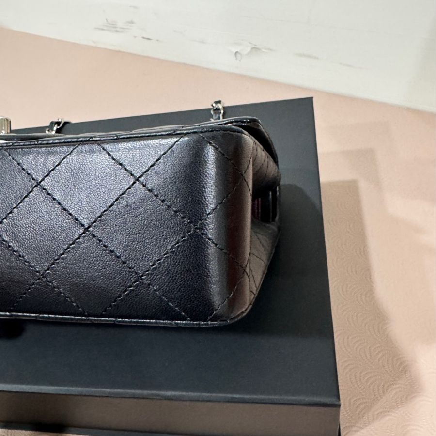 Chanel CF28黑銀-5