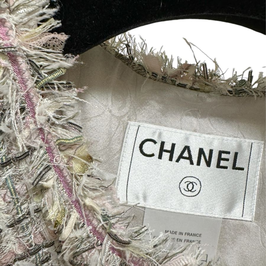 🍒CHANEL 毛呢外套 size:44 /2F241005-1-8