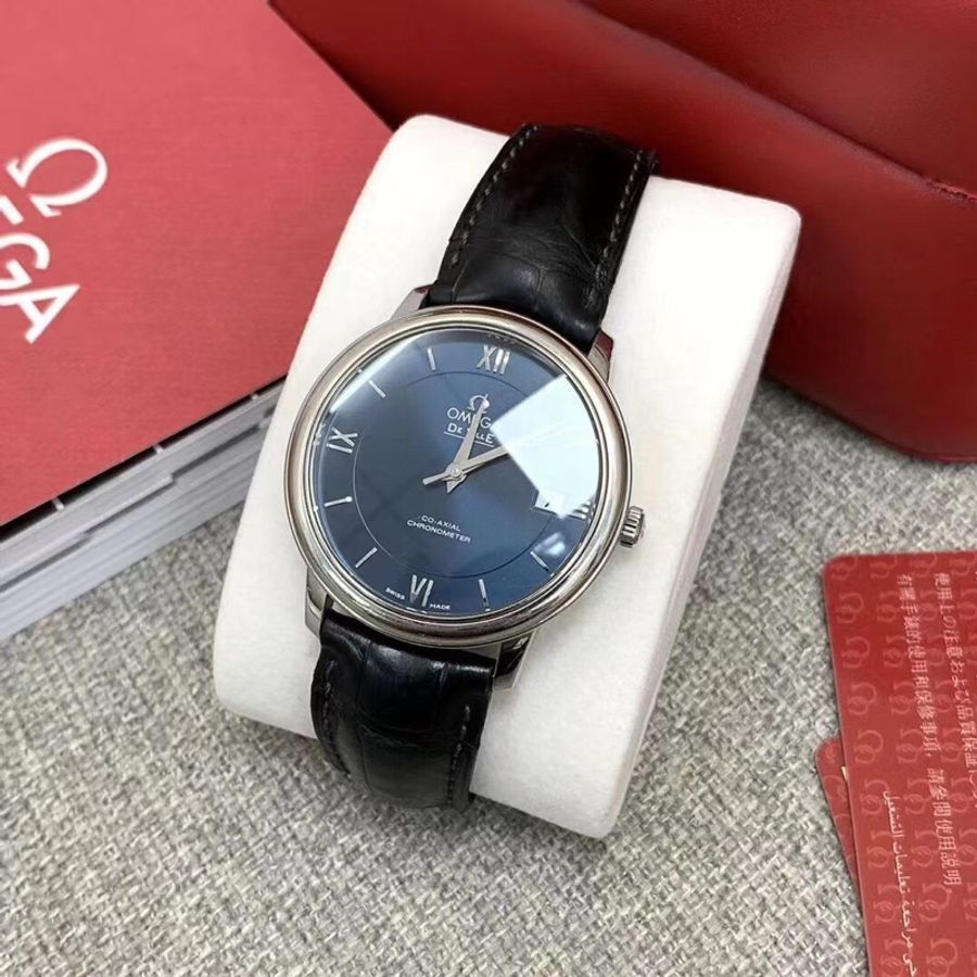 歐米茄/Omega 碟飛系列 424.10.37.20.03.001 自動機芯 精鋼 36.8mm 原廠鋼帶-1