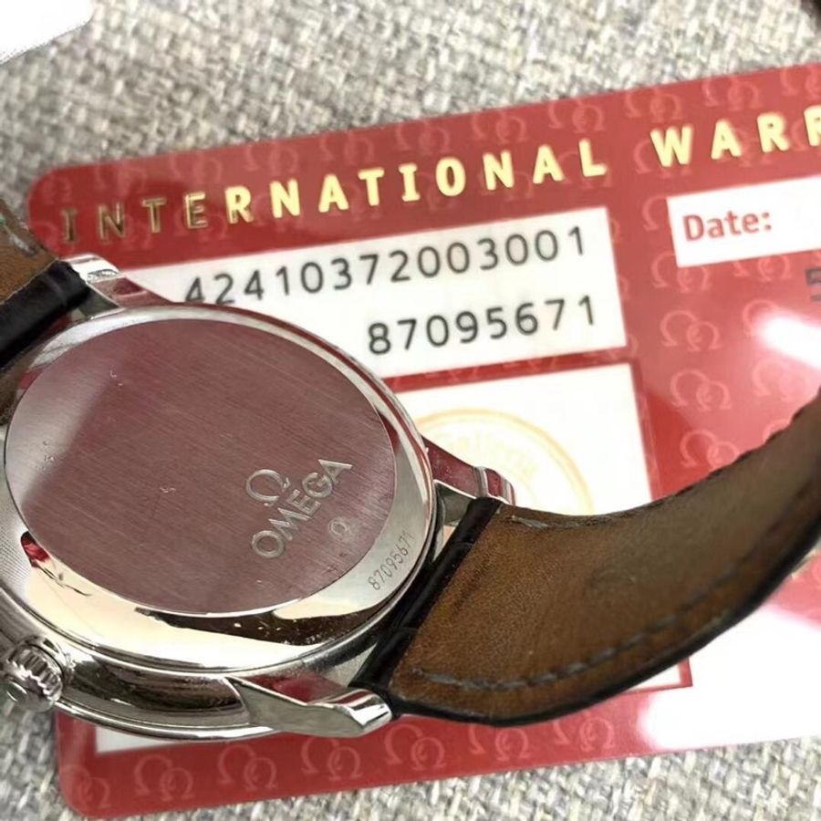 歐米茄/Omega 碟飛系列 424.10.37.20.03.001 自動機芯 精鋼 36.8mm 原廠鋼帶-3