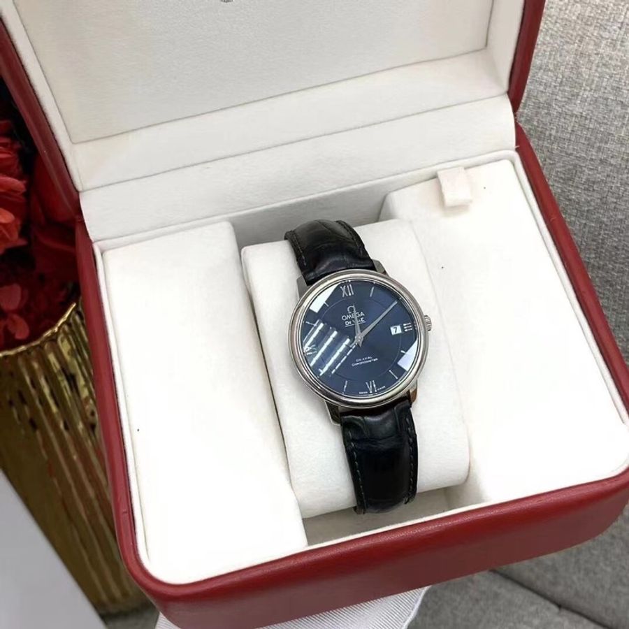 歐米茄/Omega 碟飛系列 424.10.37.20.03.001 自動機芯 精鋼 36.8mm 原廠鋼帶-6