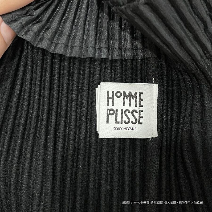 (特價) HOMME PLISSE 黑色長袖外套 3號 ISSEY MIYAKE 三宅一生-16