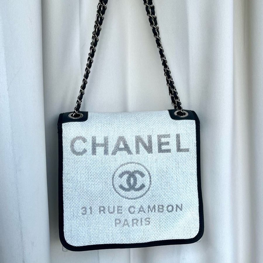(極稀有)Chanel 香奈兒 31 RUE CAMBON 沙灘包 斜背包 單肩包 腋下包 多種背法🥰-2