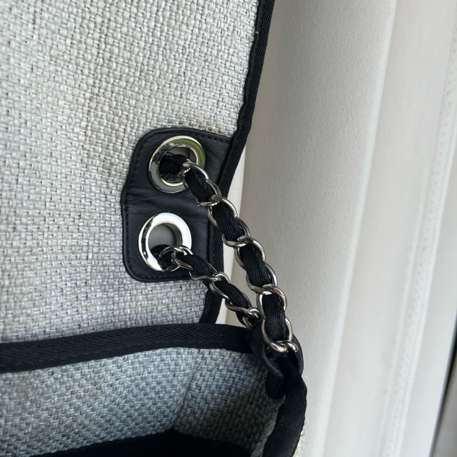 (極稀有)Chanel 香奈兒 31 RUE CAMBON 沙灘包 斜背包 單肩包 腋下包 多種背法🥰-15