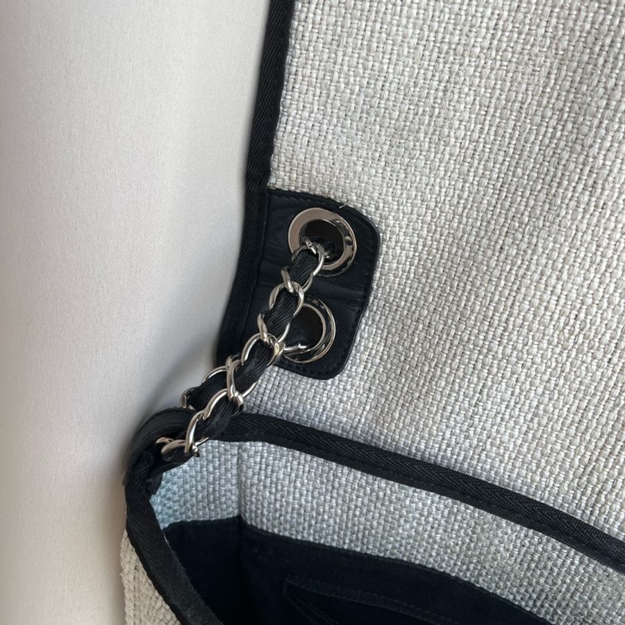 (極稀有)Chanel 香奈兒 31 RUE CAMBON 沙灘包 斜背包 單肩包 腋下包 多種背法🥰-16