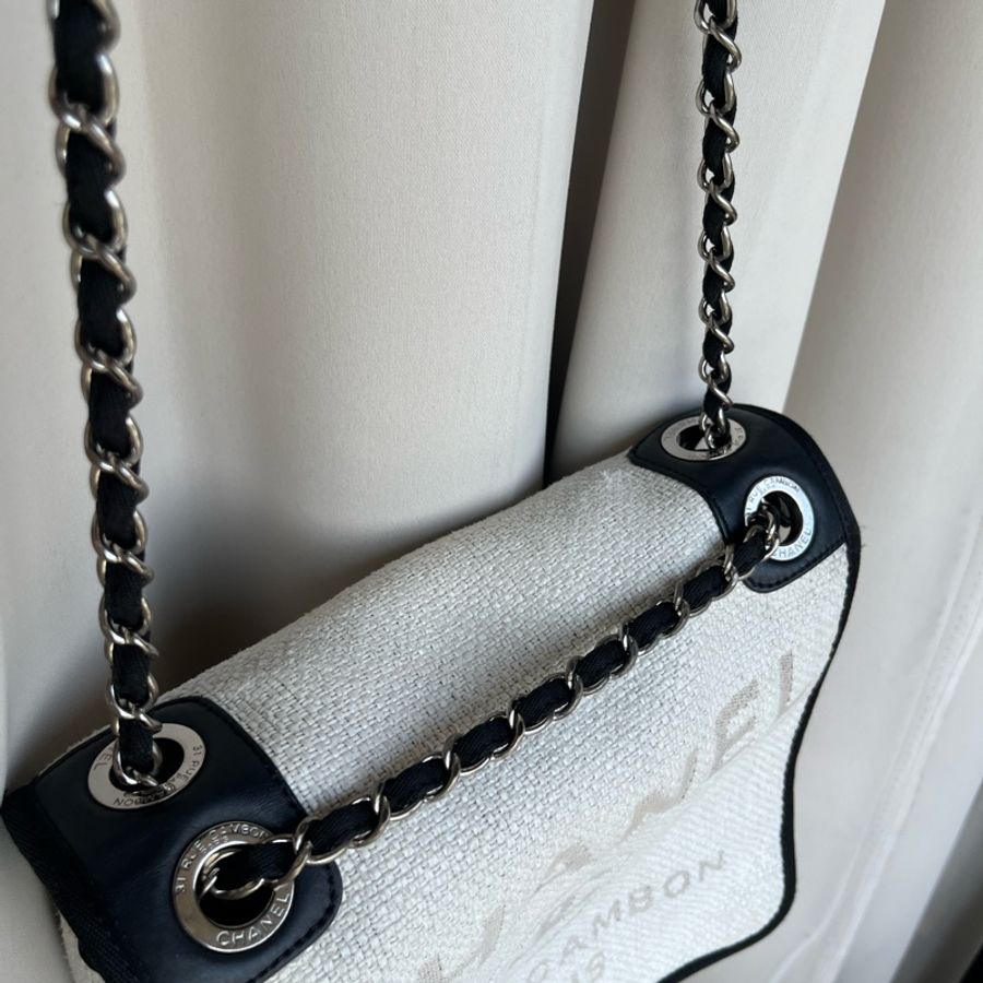 (極稀有)Chanel 香奈兒 31 RUE CAMBON 沙灘包 斜背包 單肩包 腋下包 多種背法🥰-19