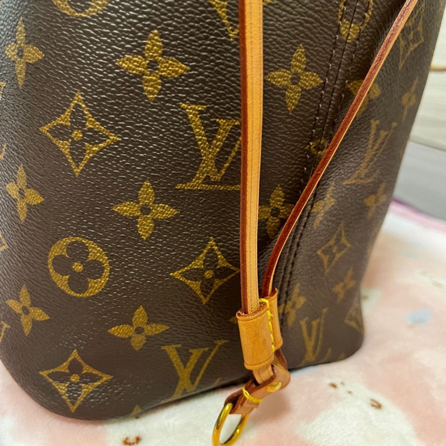 LV 中款 托特包 二手~(附購証發票)-8