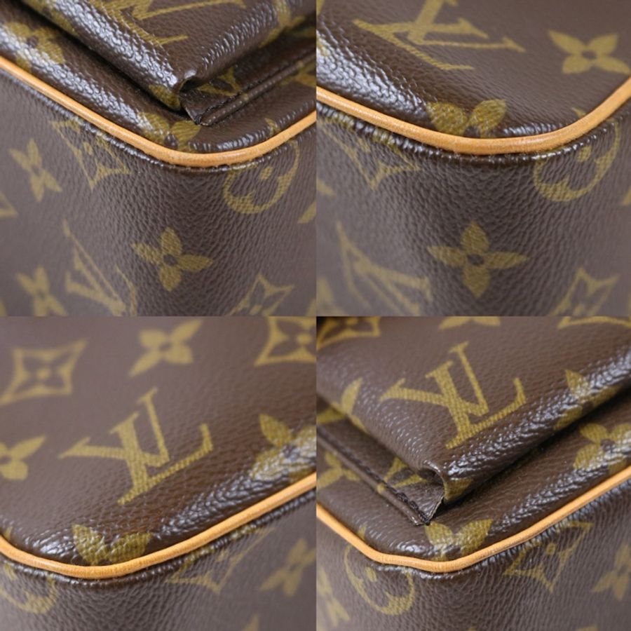LV 小號駱駝包/腋下包-8