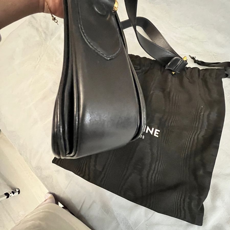 Celine 金色馬車中古包 百搭不退流行款-14