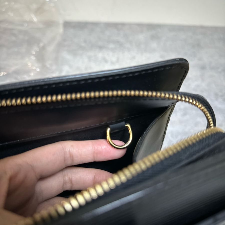 LV 水波紋系列托特包 黑色-22