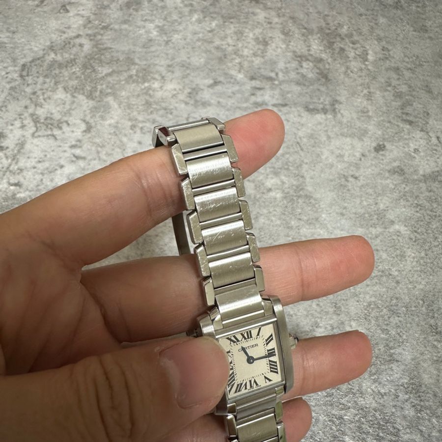 二手Cartier Tank Française腕錶-3