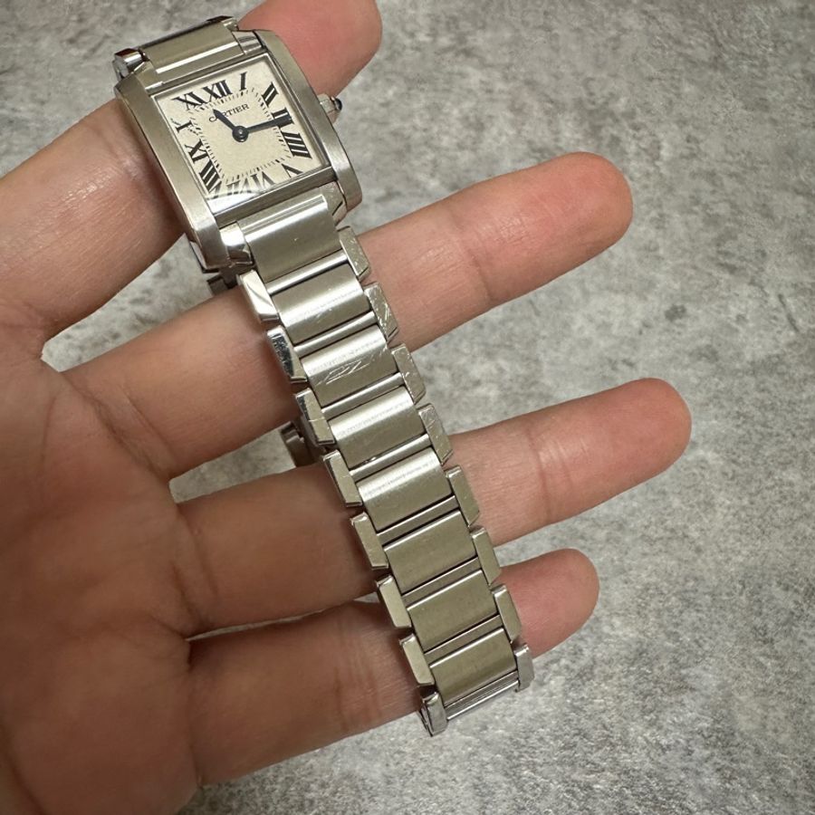 二手Cartier Tank Française腕錶-4