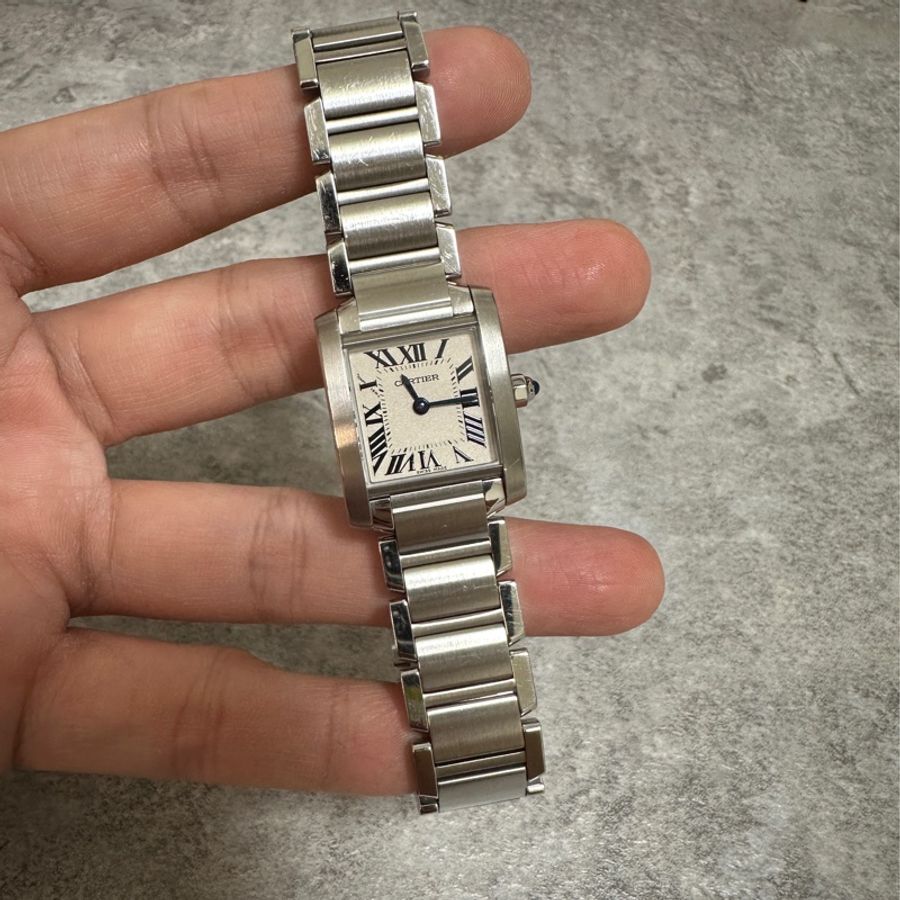 二手Cartier Tank Française腕錶-7