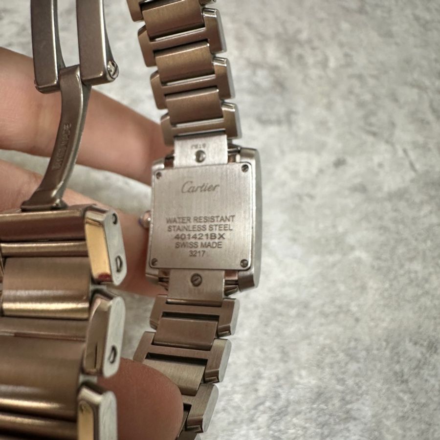 二手Cartier Tank Française腕錶-10