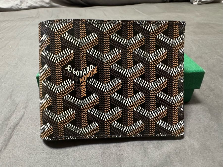 GOYARD VICTOIRE WALLET Man Black 黑 男皮夾-0