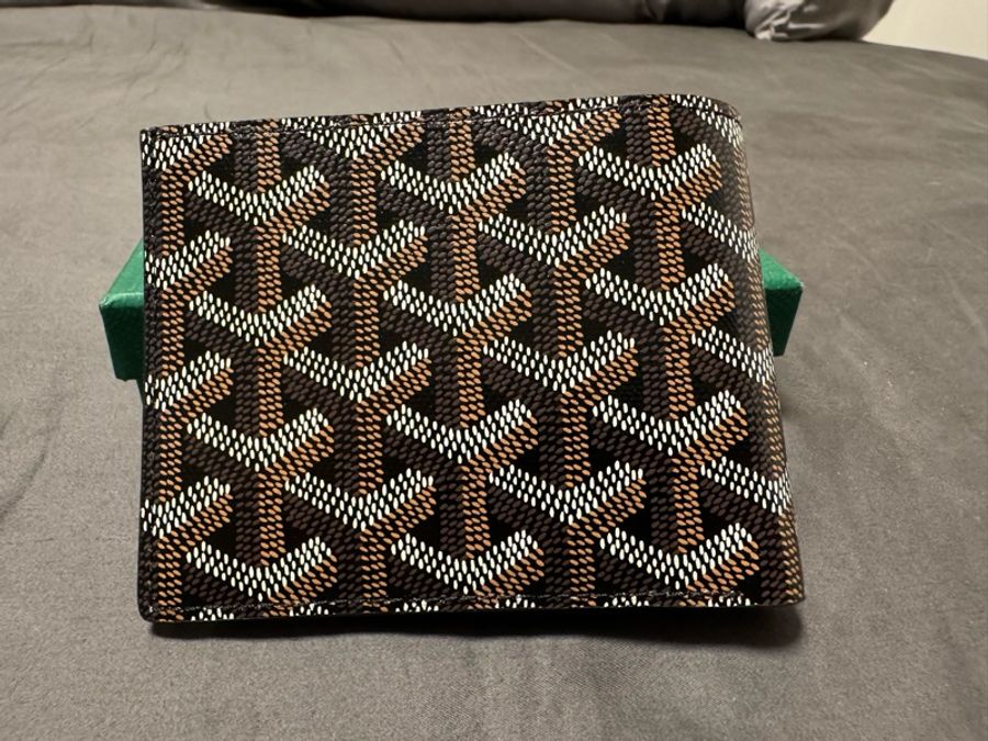 GOYARD VICTOIRE WALLET Man Black 黑 男皮夾-8