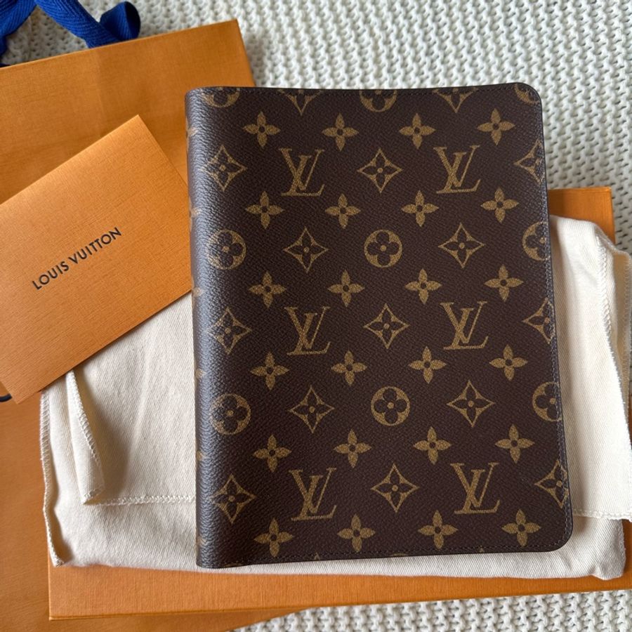 Louis Vuitton LV 記事本封套Monogram老花-0