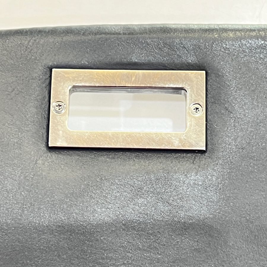 CHANEL 翻蓋口蓋 LOGO銀釦 方格鍊條包(黑色)-19