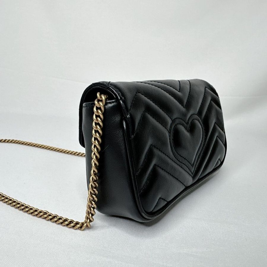 GUCCI Marmont mini翻蓋鏈包-5
