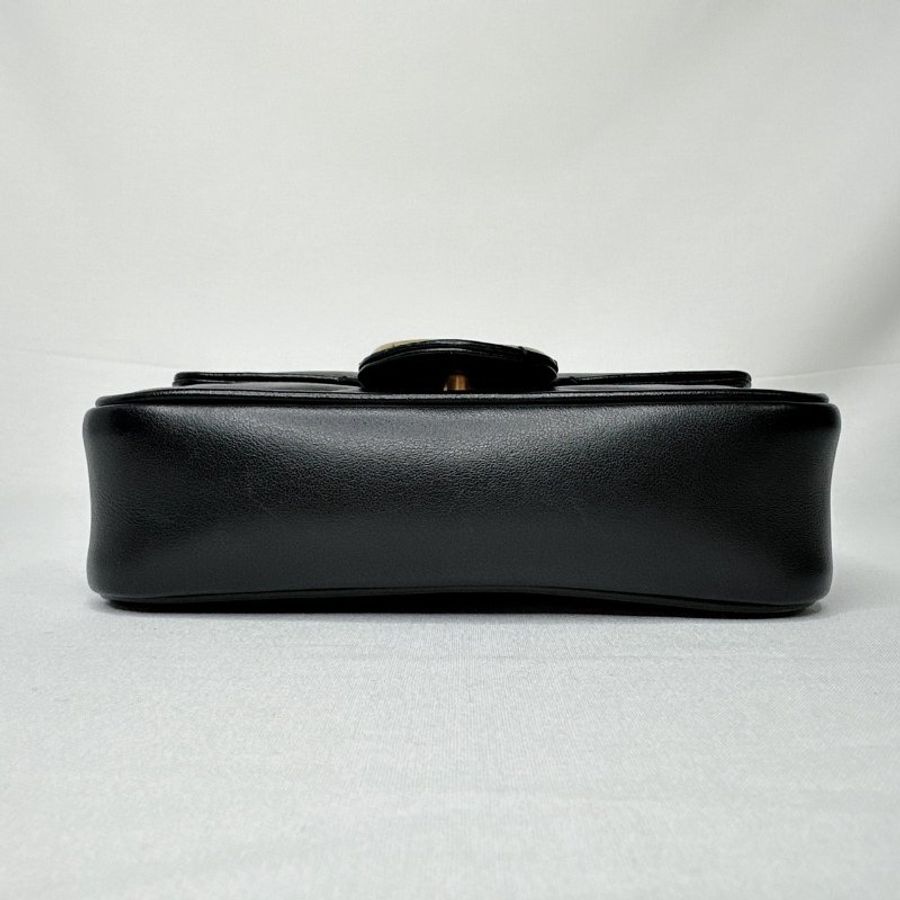 GUCCI Marmont mini翻蓋鏈包-9