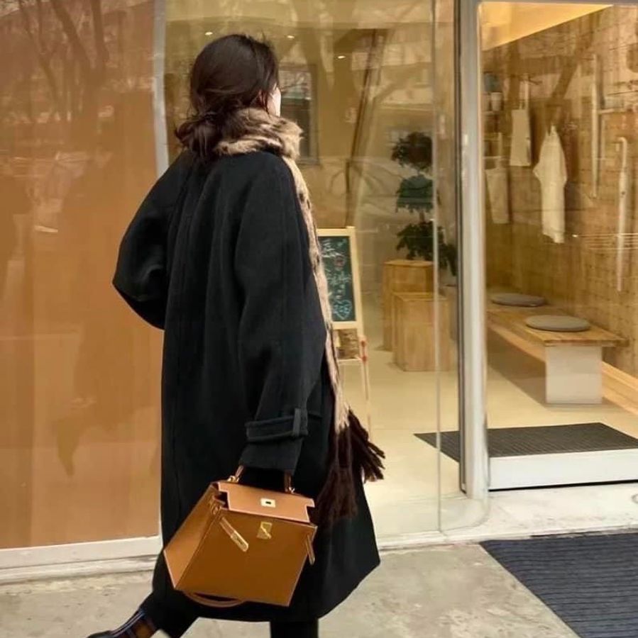 Hermès Kelly25 Epsom 外縫 37 Gold 金棕金釦-20