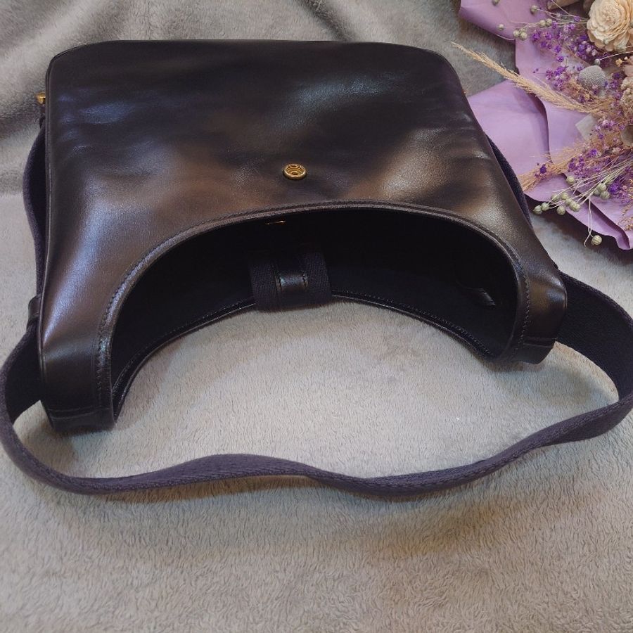(客訂)💕「中古」Hermes 愛馬仕 絕版 Tsako Hobo包肩背/斜背/手提包-3