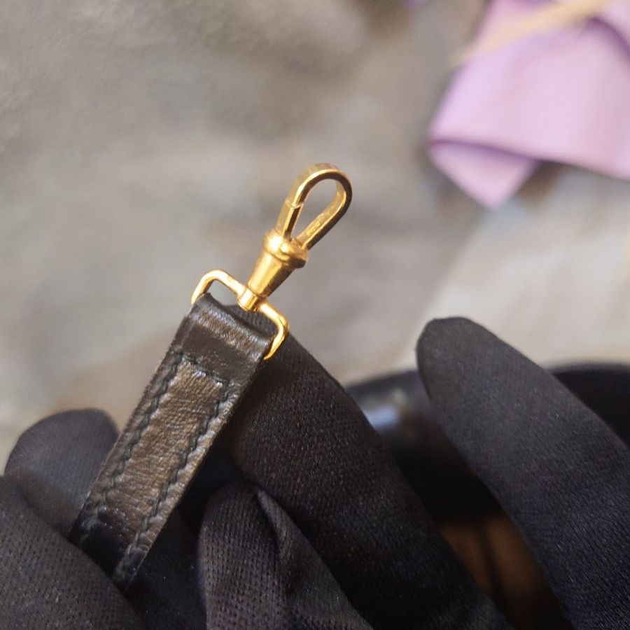 (客訂)💕「中古」Hermes 愛馬仕 絕版 Tsako Hobo包肩背/斜背/手提包-13