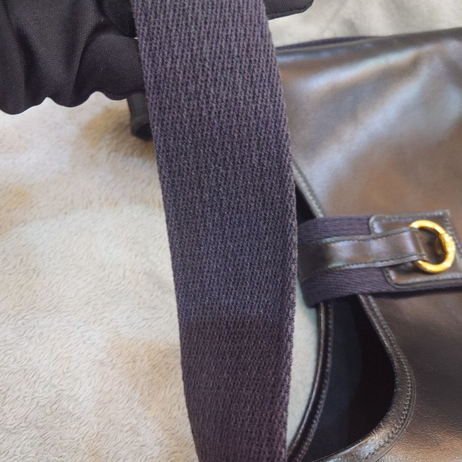 (客訂)💕「中古」Hermes 愛馬仕 絕版 Tsako Hobo包肩背/斜背/手提包-16