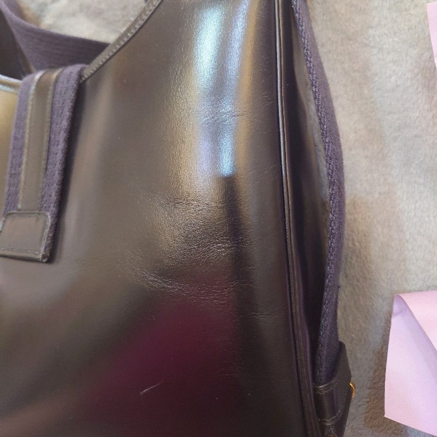 (客訂)💕「中古」Hermes 愛馬仕 絕版 Tsako Hobo包肩背/斜背/手提包-19