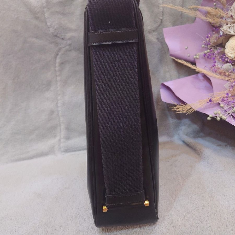 (客訂)💕「中古」Hermes 愛馬仕 絕版 Tsako Hobo包肩背/斜背/手提包-15