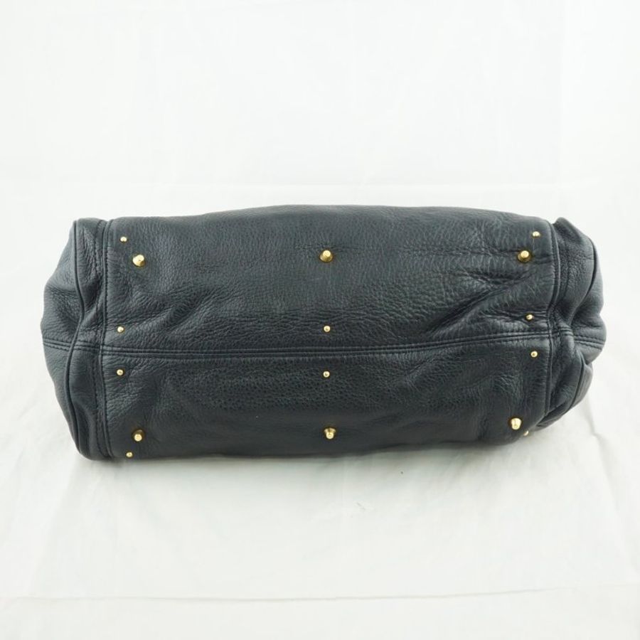 CHLOE Paddington bag 黑色牛皮鎖頭包 手提包 肩背包-7